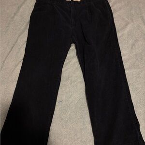 Roundtree & Yorke Men's Dark Corduroy Pants